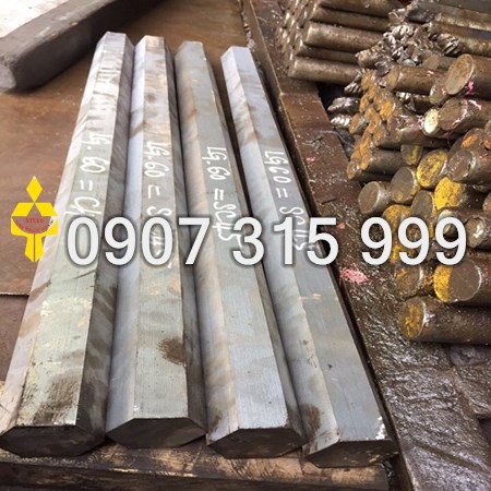 THÉP LỤC GIÁC S45C PHI 6,8,10,12,14,16,17,19,22,24,25,27,30, 32,35,36,38,41,45